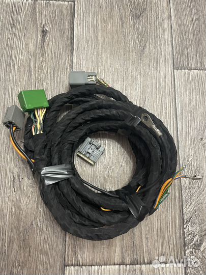 Проводка для установки штатного усилителя volvo