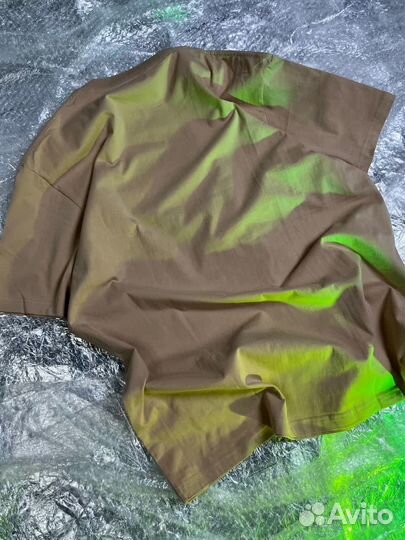 Футболка бежевая Drole de Monsieur “NOT from paris