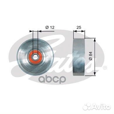 Натяжной ролик привода вспомогательных агрегато