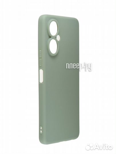 Чехол DF для Tecno Camon 19 Silicone Light Gre