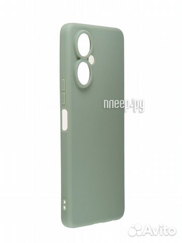 Чехол DF для Tecno Camon 19 Silicone Light Gre