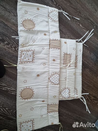 Бортики в детскую кроватку