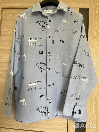 Рубашки на 13-14 лет Benetton, Zara