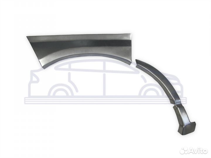 Кузовные арки Toyota HiAce H100 Regius 46-й кузов