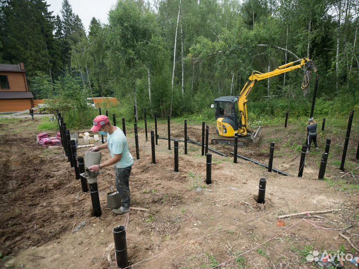 Винтовые сваи с доставкой