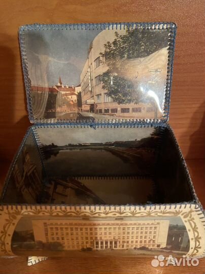 Шкатулка из открыток Винтаж