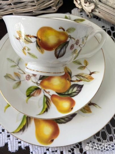 Чайное из костяного фарфора