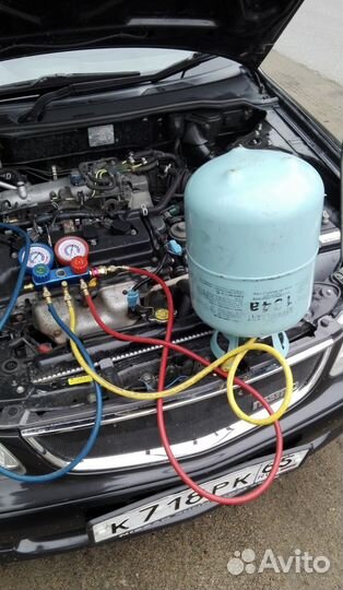 Заправка автокондиционеров, комп. диагностика