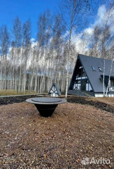 Мангальная зона, гриль стол