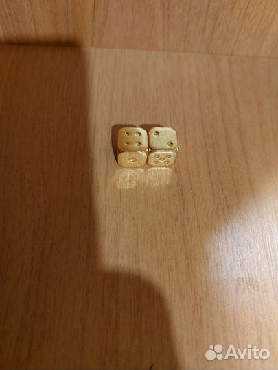 Игральные кубики металлические 13мм