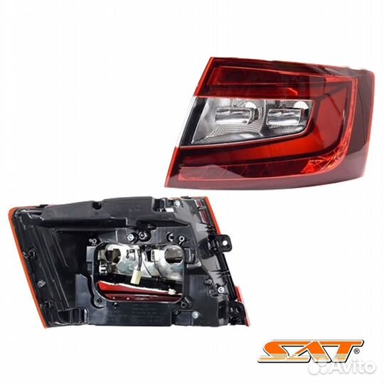 Фонарь правый задний Skoda Octavia A7 17-20