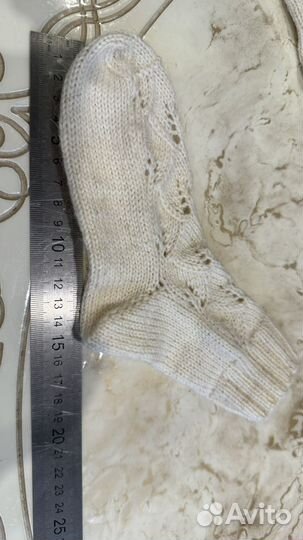 Носочки детские, ручная работа