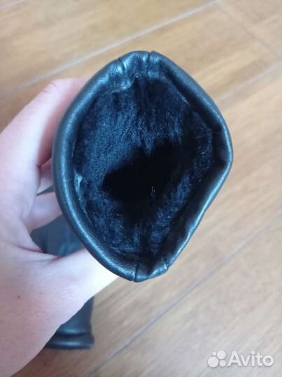 Варежки из натуральной овчины для малыша