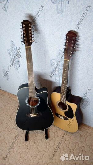 Гитара 12-ти струнная, новая