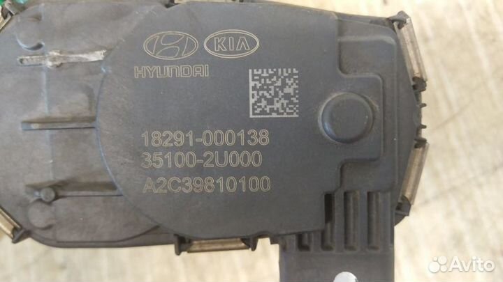 Заслонка дроссельная Kia Sportage IV