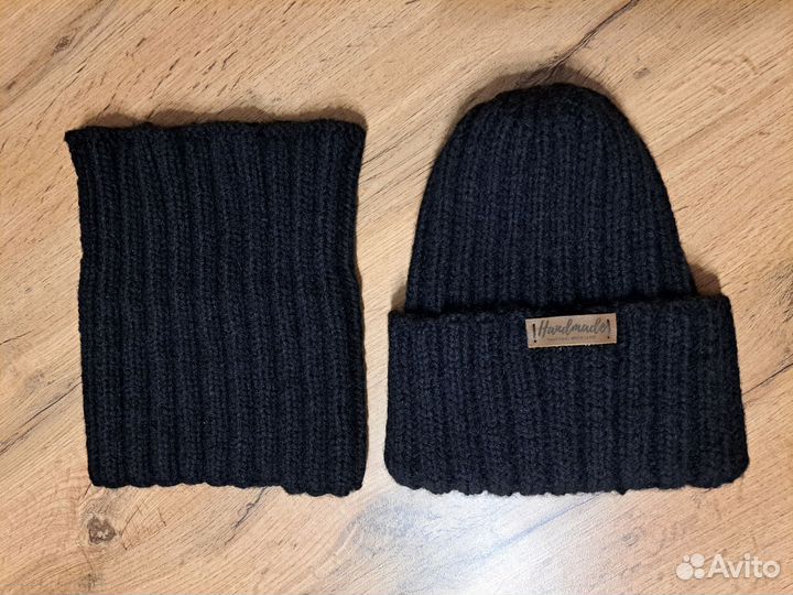 Комплект шапка+снуд