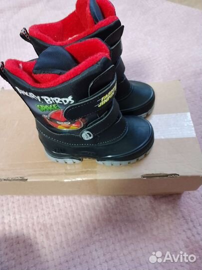Новые сапожки для мальчика р.23 (на сырую погоду)