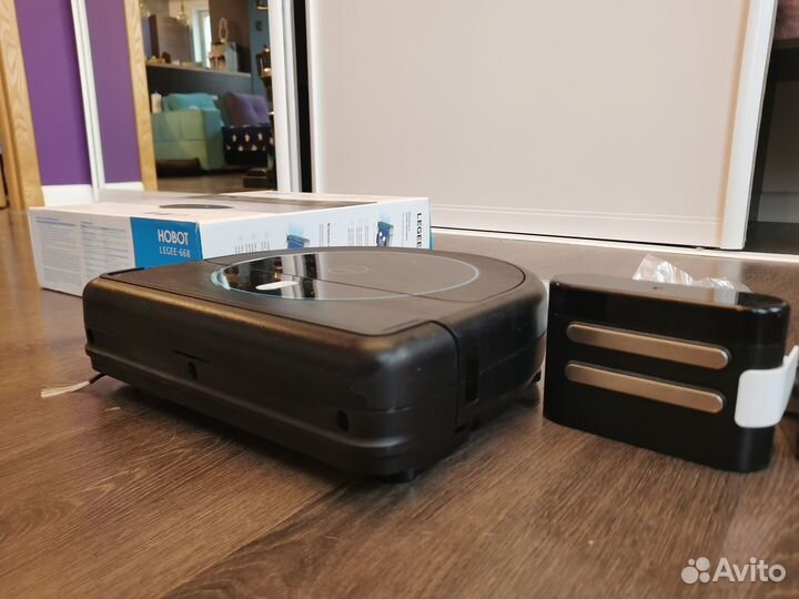 Робот пылесос мойщик пола Robot Hobot Legee 668