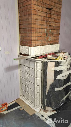 Облицовка каминов и печей керамикой