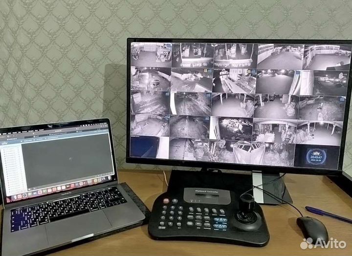 Установка и подключение камер видеонаблюдения