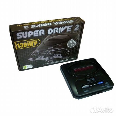 Игровая приставка 16 bit Drive 2 Classic