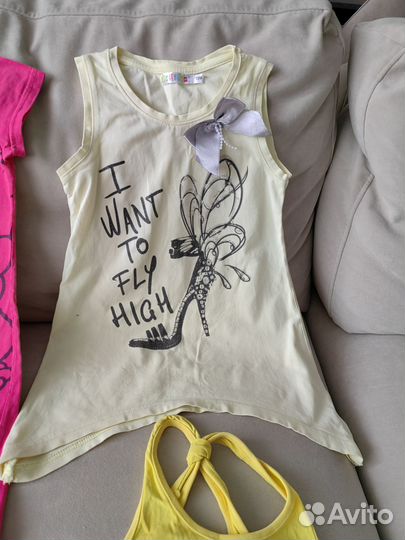 Джинсы и вещи пакетом 122-134