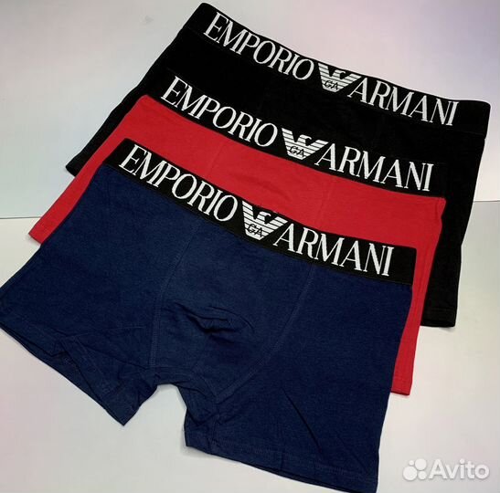 Трусы мужские боксеры 5+1 Emporio armani