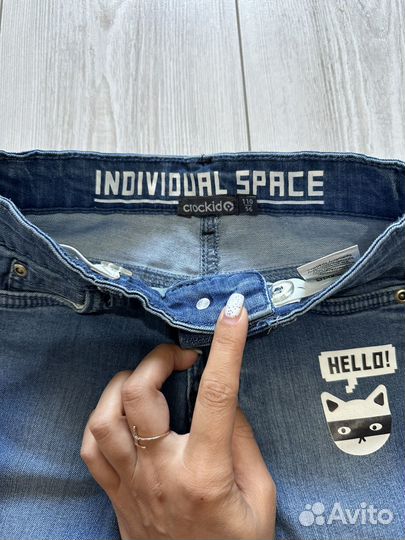 Шорты крокид джинсовые 110