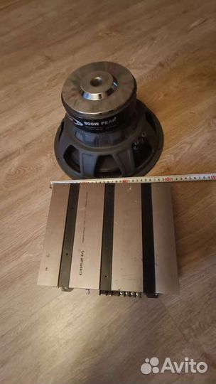 Усилитель Velas WC2500 и саб