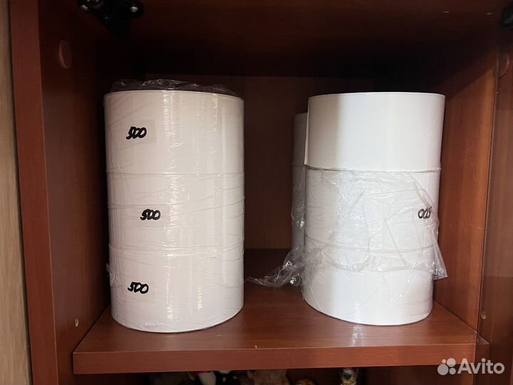 6000 этикеток 60*80, пленка с мат лам, излишек