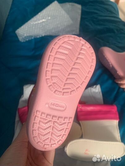 Детские резиновые сапоги