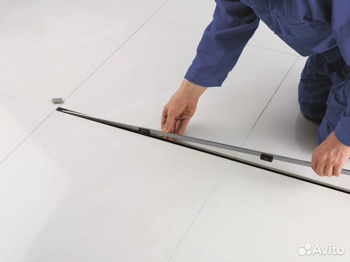 Душевой трап Viega 704360 с решеткой и опорами