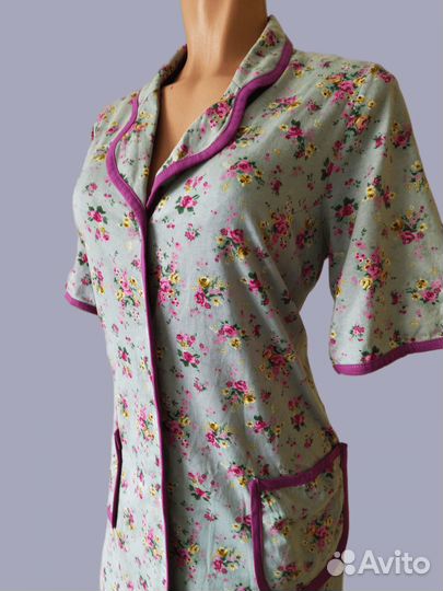 Халат домашний трикотажный 46-48р