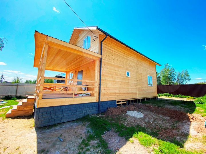 Дом 125 м² на участке 5,5 сот.