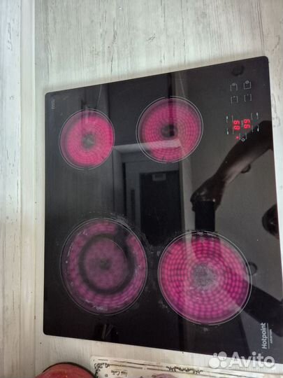 Варочная панель электрическая hotpoint ariston