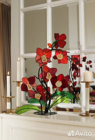 Курс по созданию цветов из цветного стекла