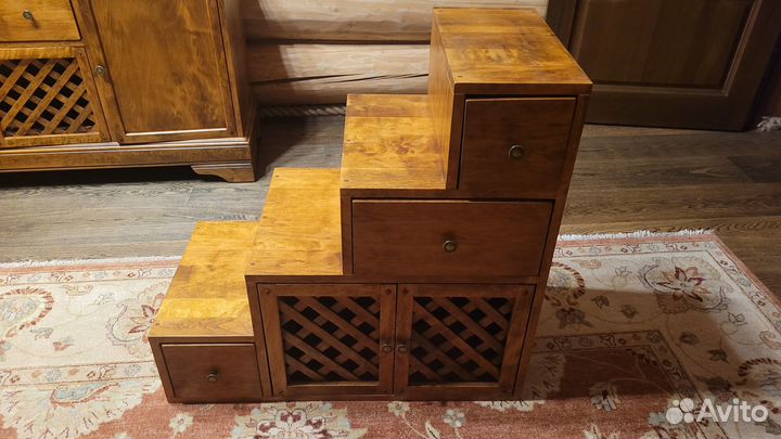 Тумба Луи Филипп массив ольхи