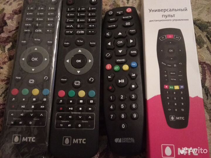 Пульт ду для МТС триколор
