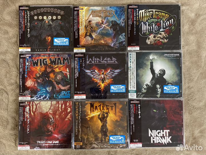 Японские компакт диски (CD japan)