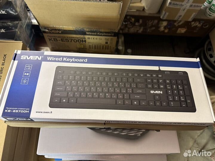 Клавиатура sven KB-E570H новые