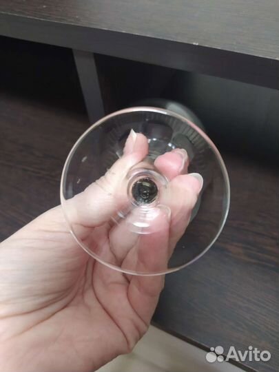 Бокал СССР стекло с гравировкой 1 шт