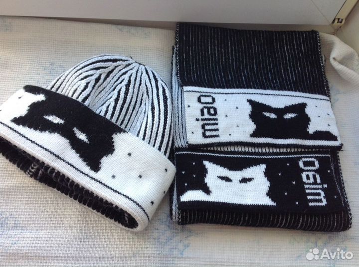 Шарфы шапки перчатки платки