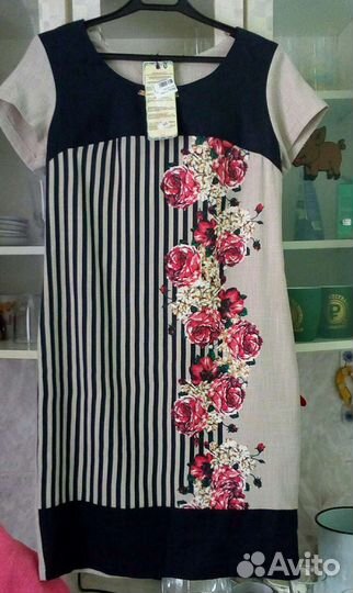 Новое платье жен 100 лен, раз 48-50