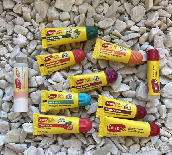 Carmex бальзам для губ оригинал