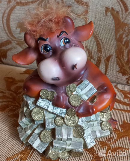 Коровка денежная копилка