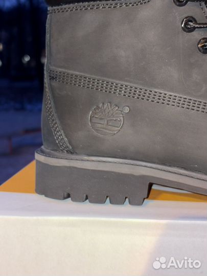 Ботинки timberland 6 inch premium черные
