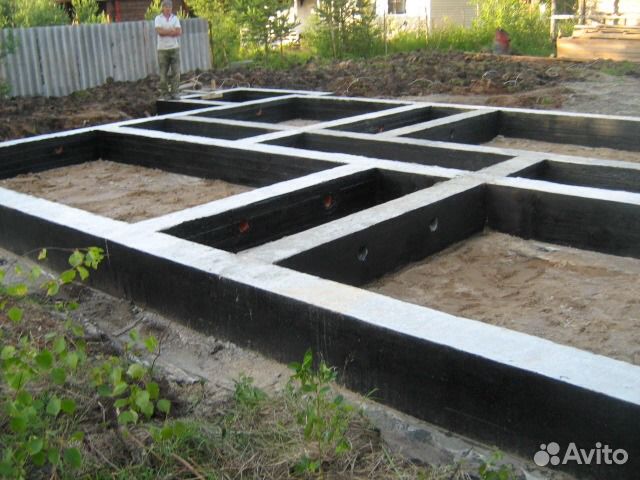 Возведение фундаментов