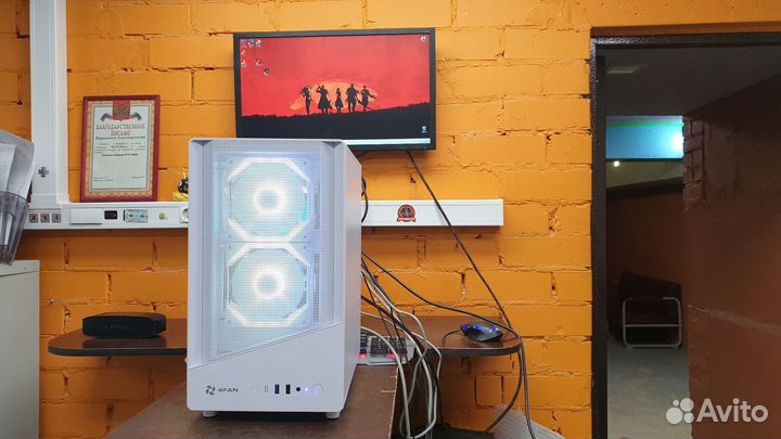 Игровой Пк Core i3-12100F/16Gb/NVMe1TB/ARC A580