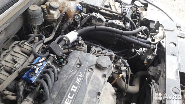 Газ на авто Шевроле Спарк фурнитура гбо №784