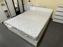 Кровать новая белая 160*200